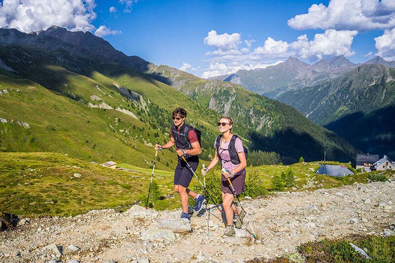 Hiking paradise Ischgl in summer