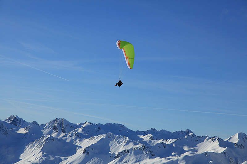 Paragliding in Ischgl