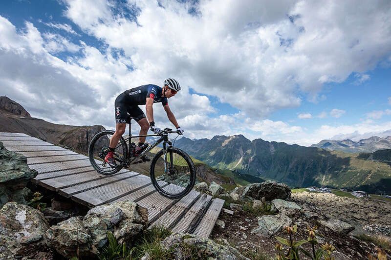 Mountain biking in Ischgl