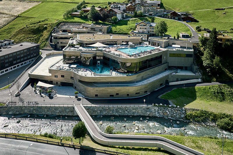 Silvretta Therme Ischgl in summer