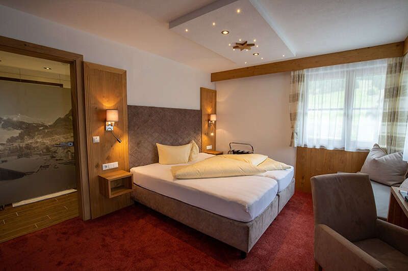 Zimmer im Hotel Persura in Ischgl